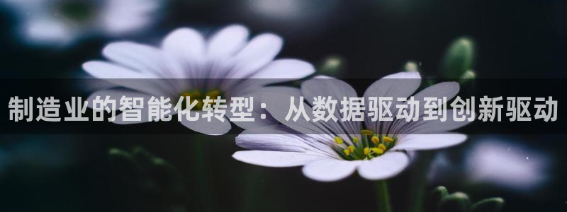 彩神争霸官方登录：制造业的智能化转型：从数据驱动到创新驱动